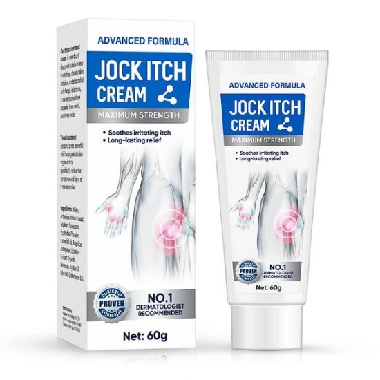 Picture of Jock Itch Cream, Powerful & Fast Jock Itch Cream, Jock Itch Treatment Extra Strength for Men & Women, Tinea Corporis, Itch Cream, 60g