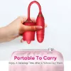 Rose Toy Vibrator for Women, 2 in 1 Vibrating Stimulator with 10 Modes, Rechargeable Sex Toys for Couples, Adult Toys