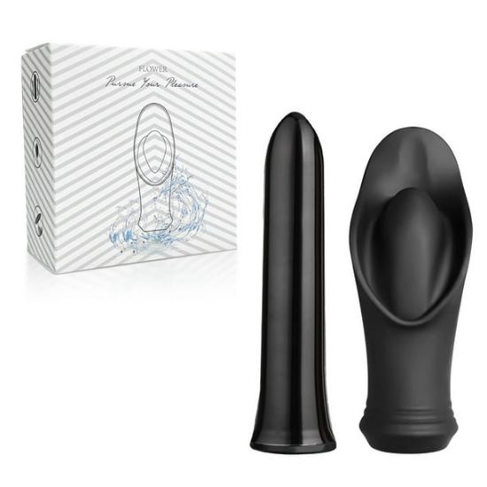 Picture of Bullet Vibrator, Thrusting Vibrator Wand, G Spot Vibrator for Women, Sex Toys for Women, Adult Toys with 10 Vibration Modes, Black