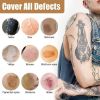 Picture of Tattoo Cover Up, Tattoo Concealer Makeup, 2 Colors waterproof concealer, Professional Waterproof Skin Concealer Set to Cover Tattoo/Scar/Acne/Birthmarks for Men and Women (2x20g)