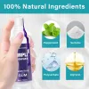 Picture of Purple Toothpaste for Teeth Whitening, Purple Teeth Whitening Toothpaste, Tooth Colour Corrector - Reduce Yellowing & Tooth Stain Removal