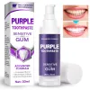 Picture of Purple Toothpaste for Teeth Whitening, Purple Teeth Whitening Toothpaste, Tooth Colour Corrector - Reduce Yellowing & Tooth Stain Removal