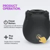 Picture of Rose Toy, Rose Sex Toy Vibrators for Women G Spot Vibrator Partner Toys for Adult Pleasure Stimulator, Black