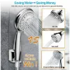 Picture of Shaboo Prints, 5 Modes, High-Pressure Handheld Showerhead