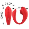 Picture of Vibrator for Women, 3 IN 1 Rose Vibrator with 10 Sucking, U-Shaped Adjustable G Spot Wearable Vibrators for Female Adult Sex Toys